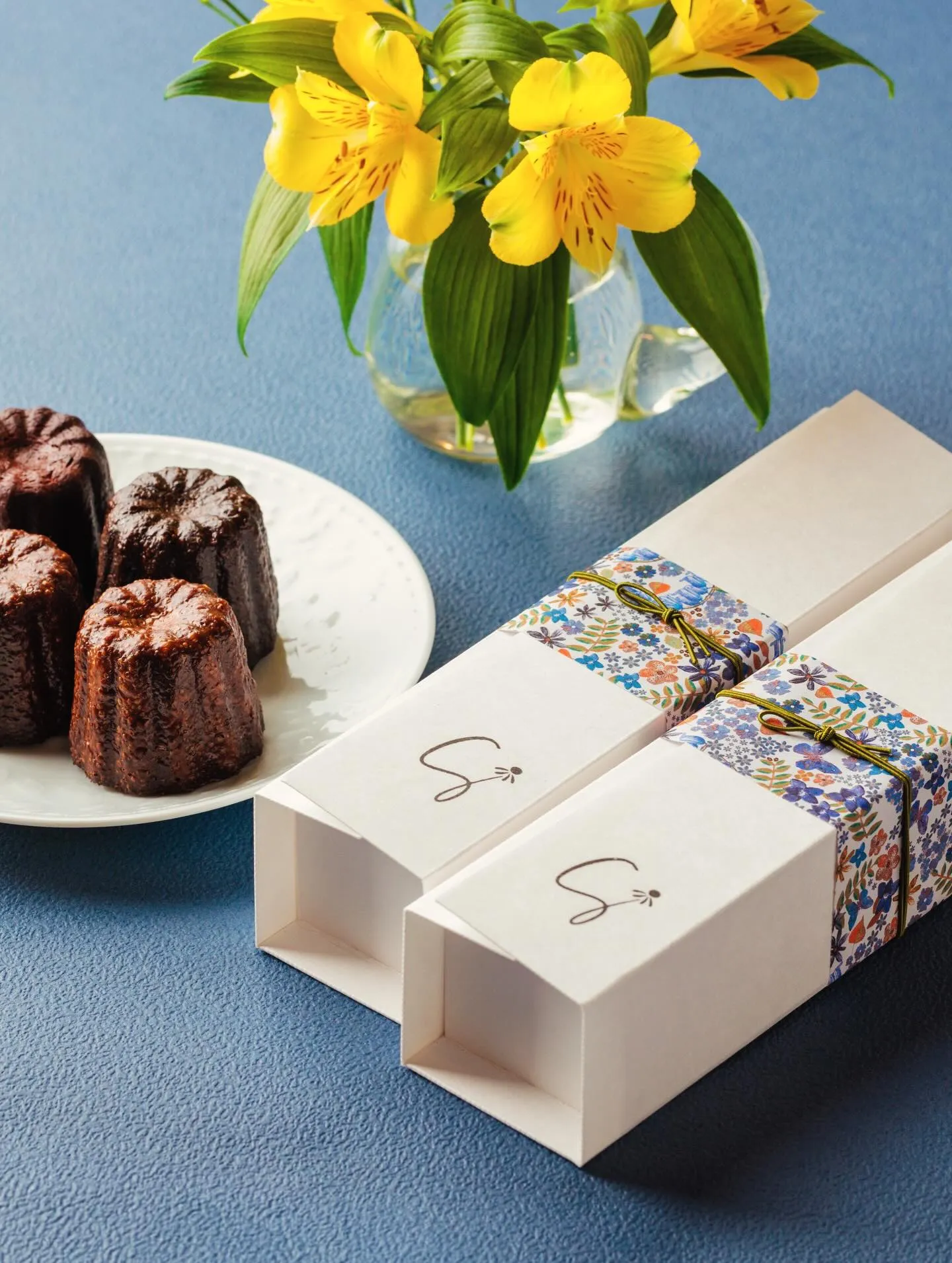 京都レストランのカヌレ　アマゾンカカオ　バレンタイン